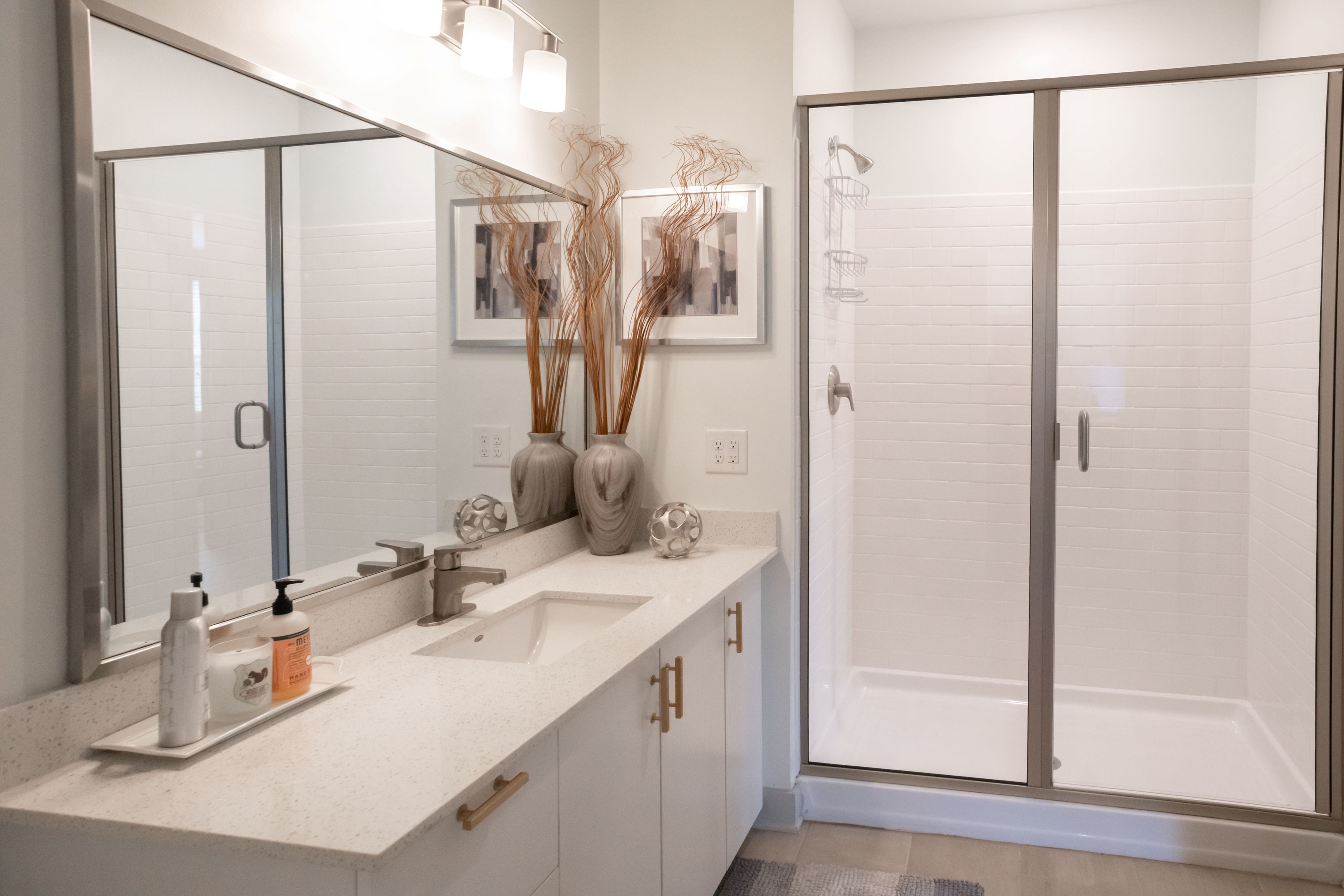 Bathroom with Modern Finishes