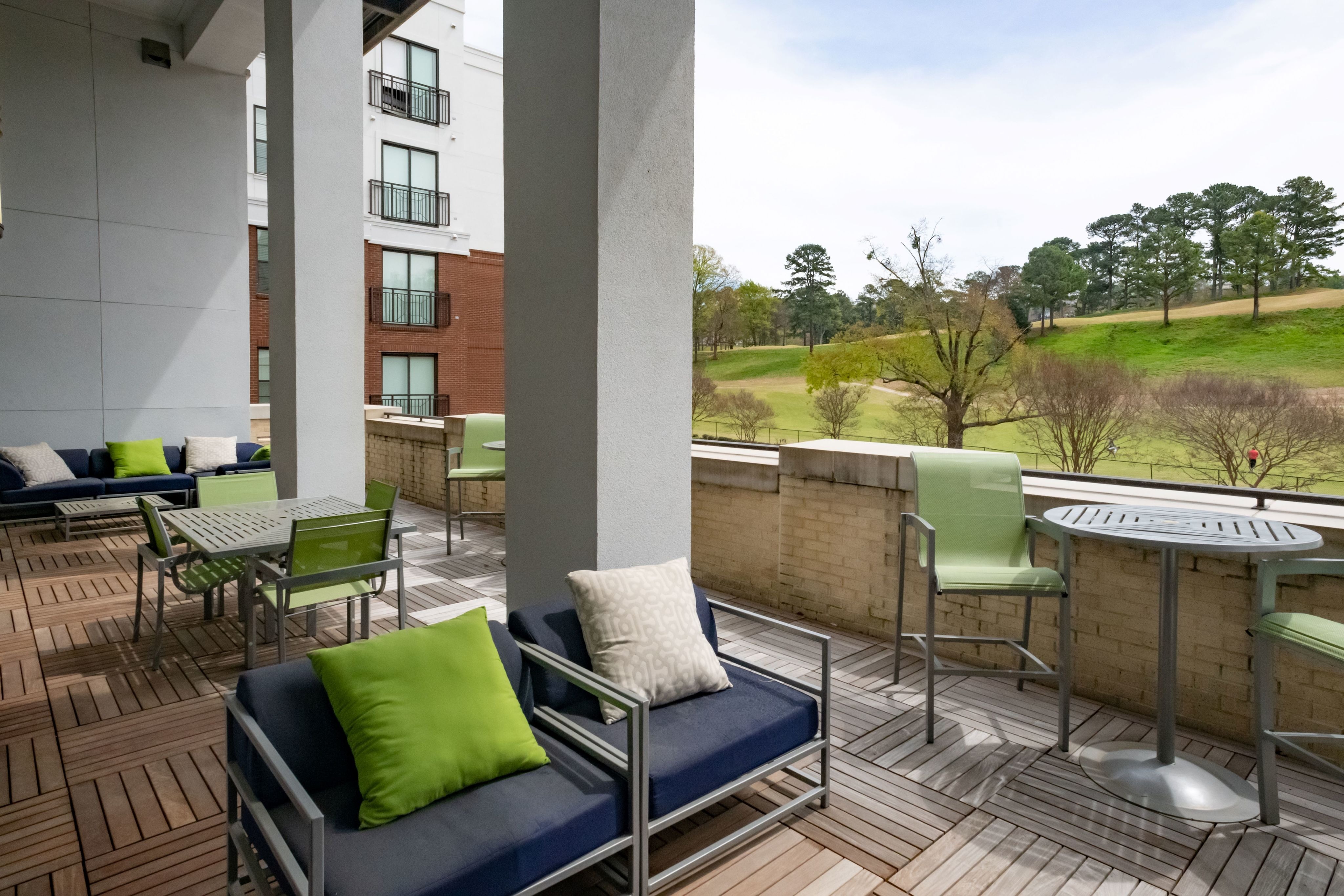 Outdoor Patio with Golf Course Views
