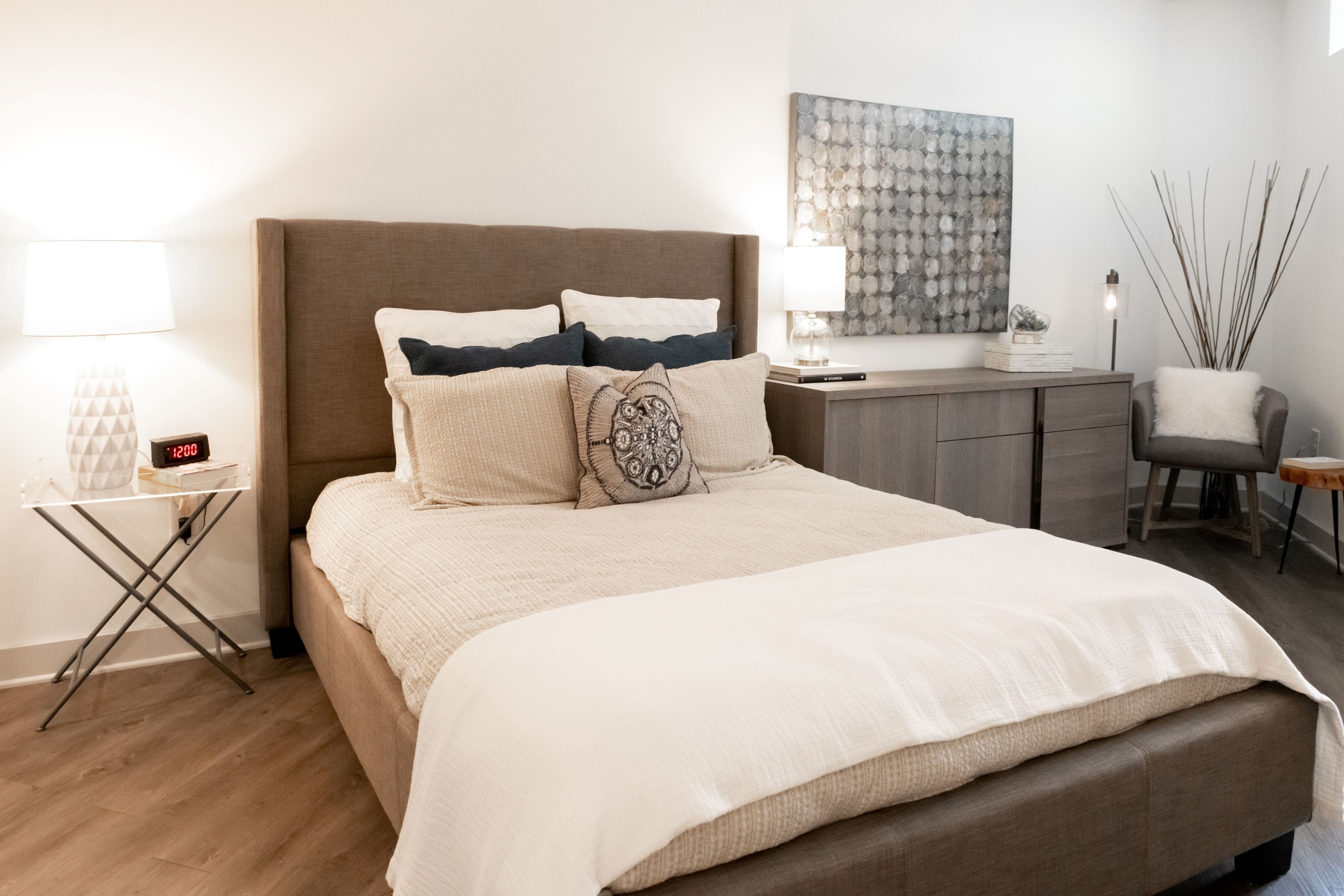 Bedroom with Ample Space for Furniture