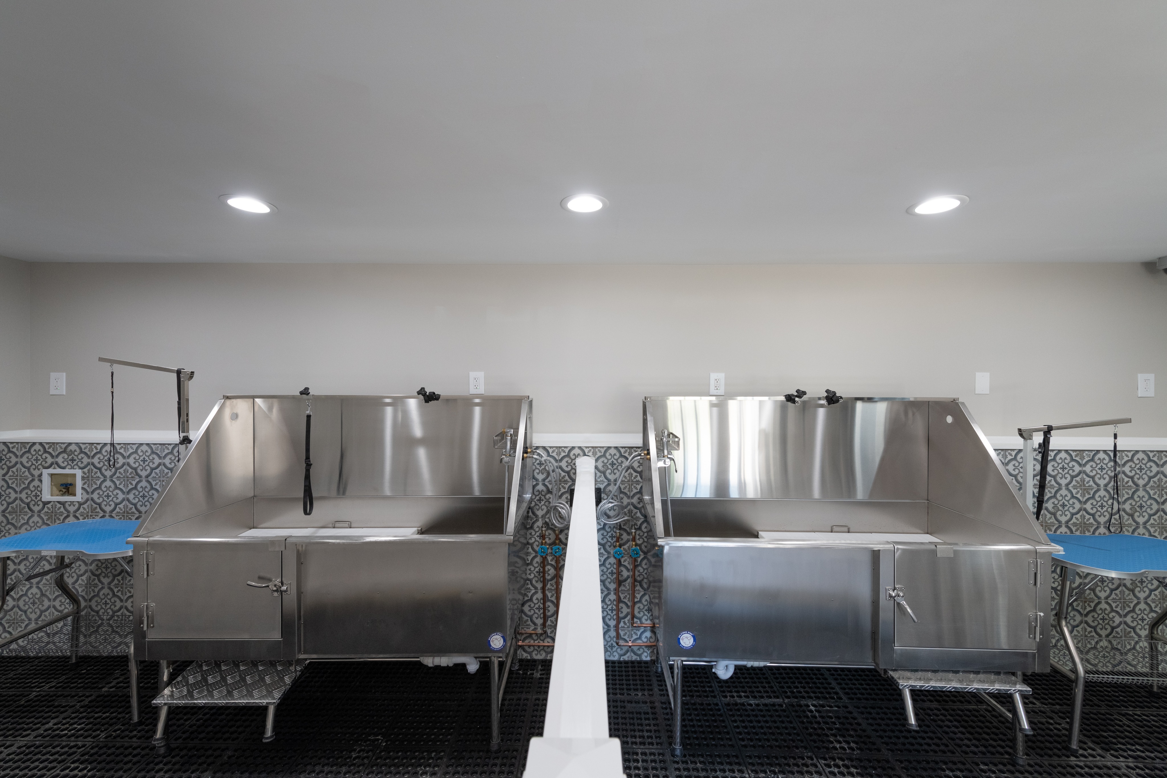 Pet Washing Stations and Grooming Tables