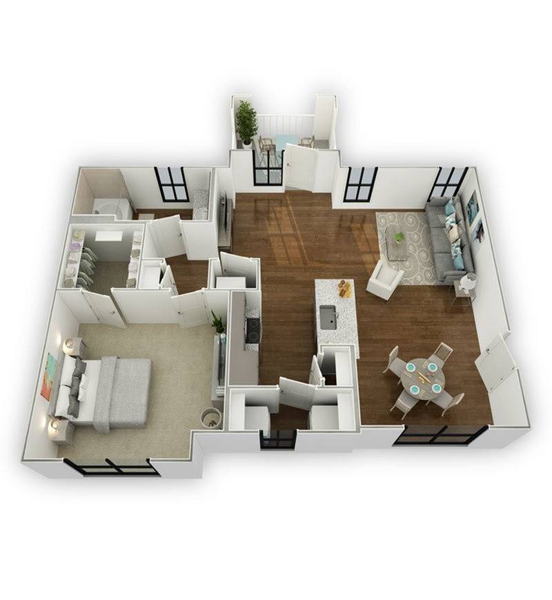 Asheville Exchange A4 Floor Plan