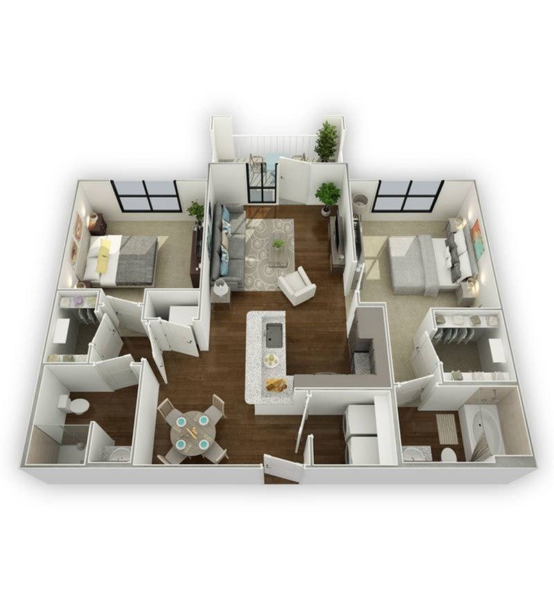 Asheville Exchange B1s Floor Plan
