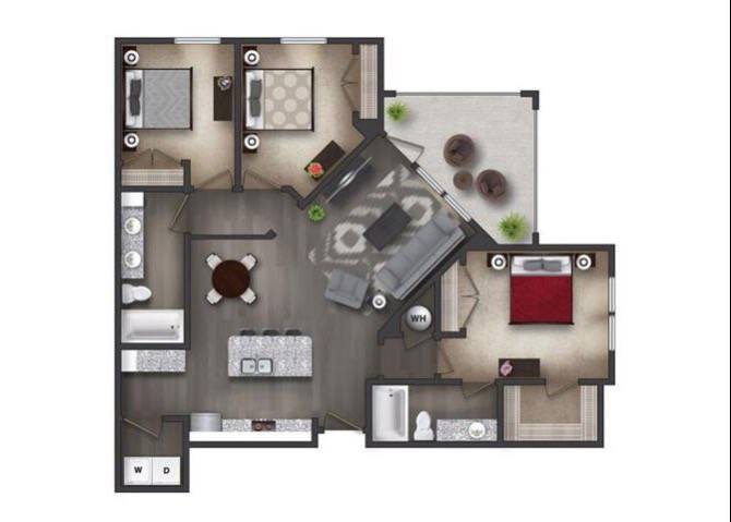 Tapestry Long Farm Floor Plan C1