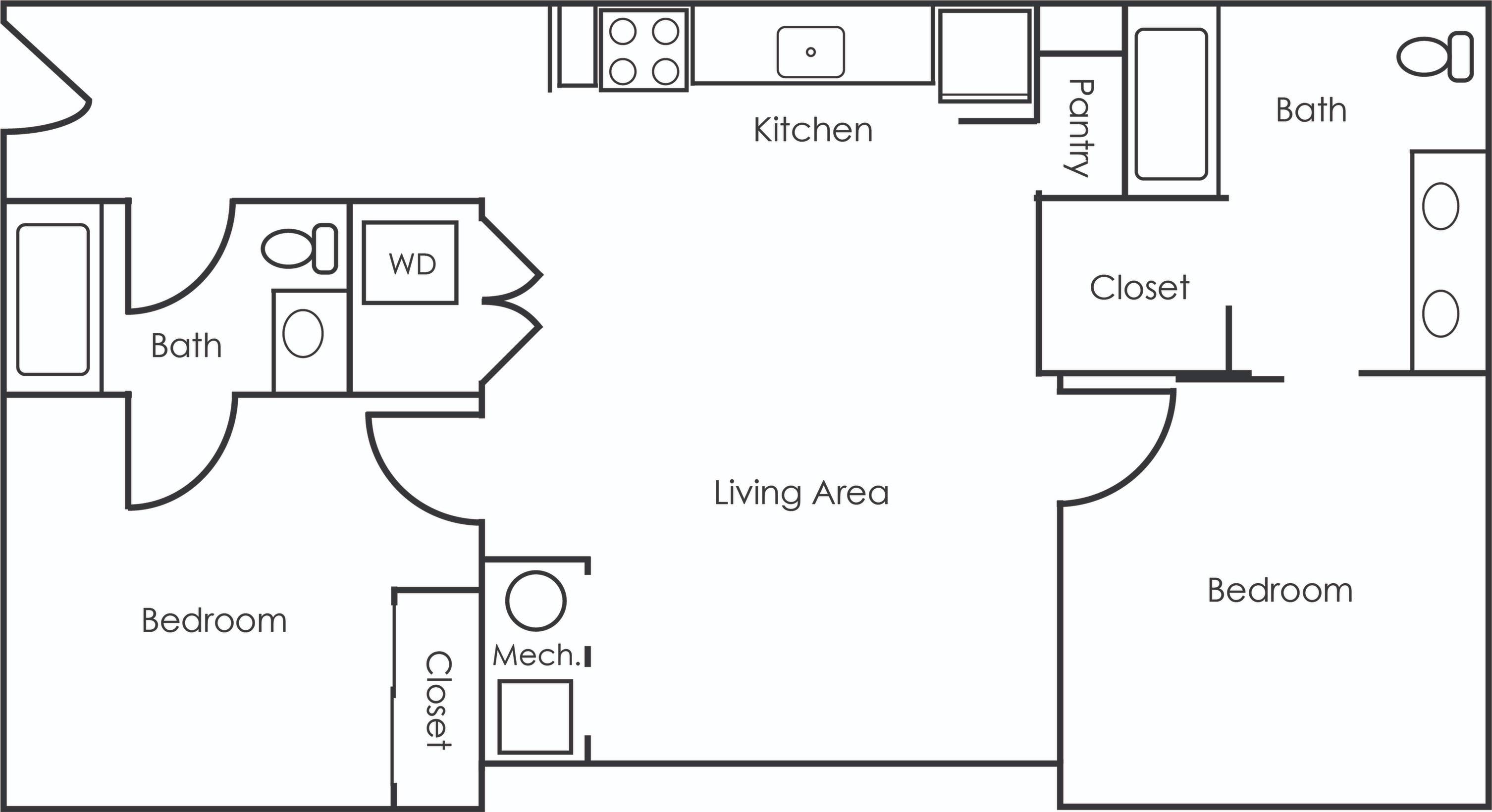 B2 2 Bed Apartment Altitude