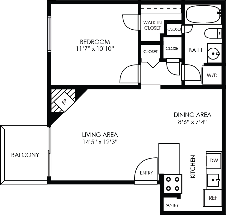 Mount Antero 1 Bed Apartment Ridgeline Arvada