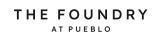 The Foundry at Pueblo logo showcasing modern design and elegant typography.