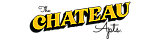 Bold and elegant Chateau logo in striking yellow font, ideal for upscale branding.