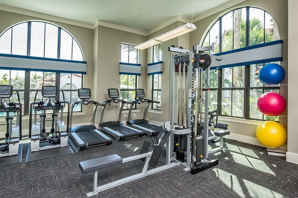 Fitness center at 2940 Solano