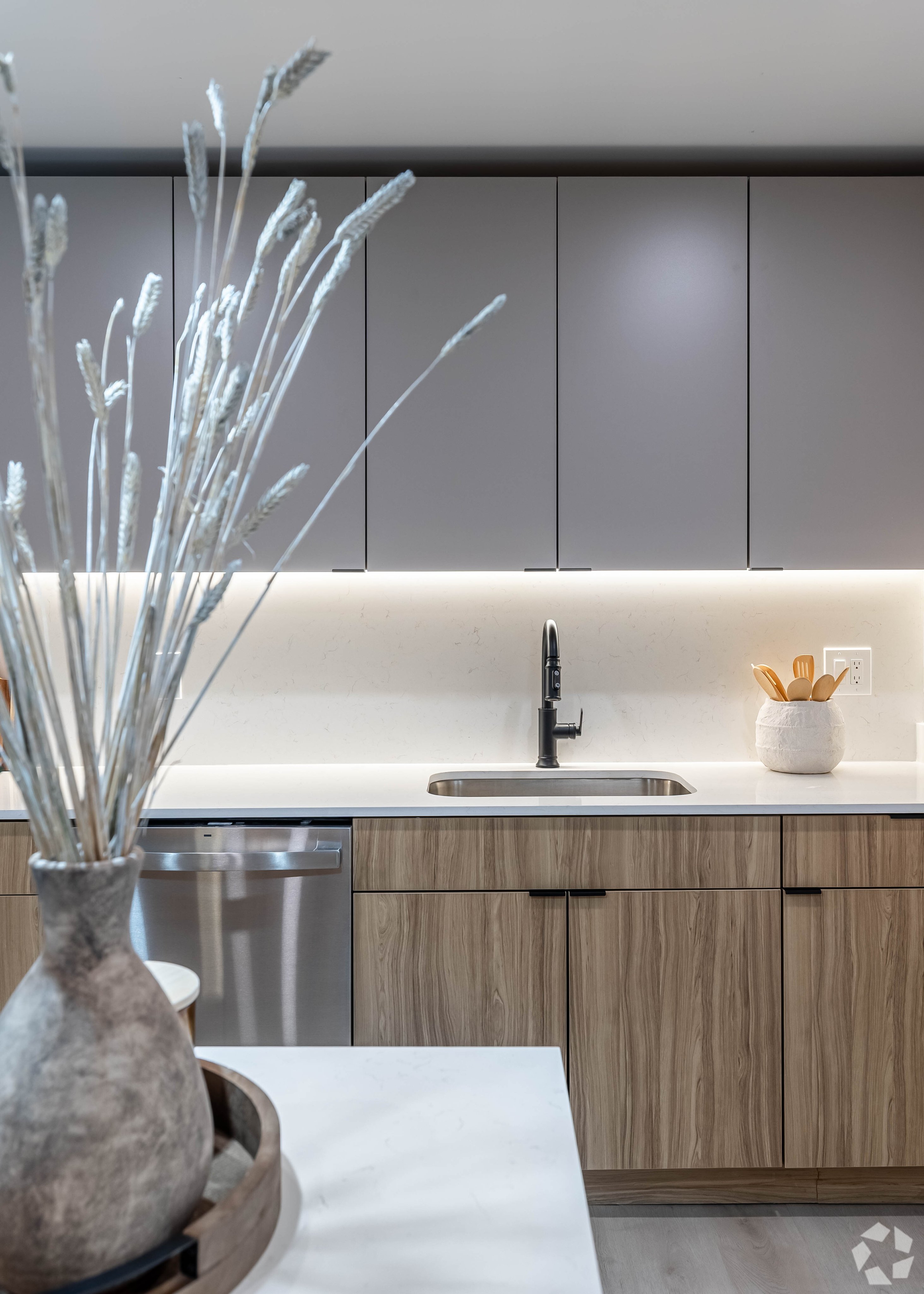 Modern renovated kitchen