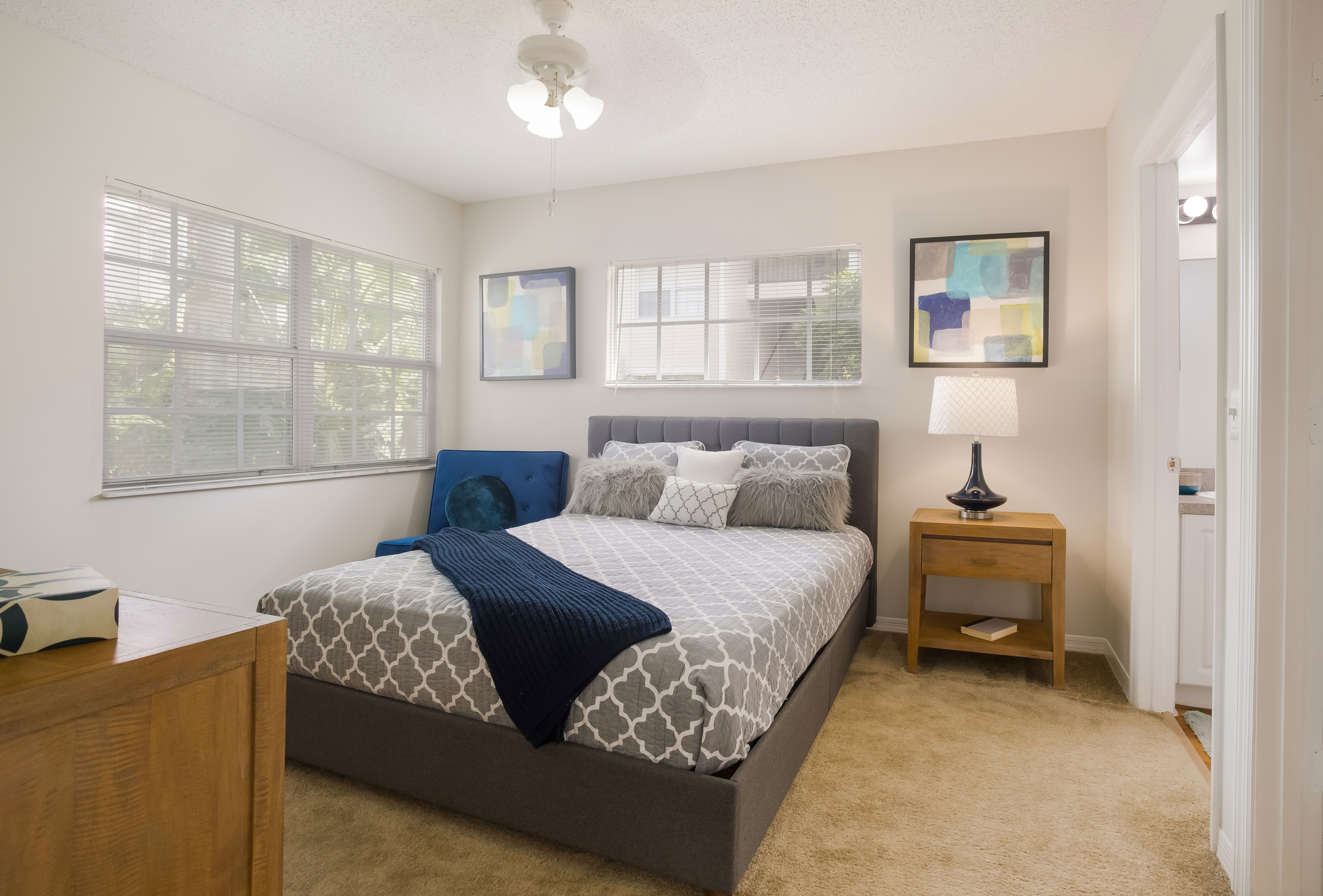 Spacious Woodbine apartment interior