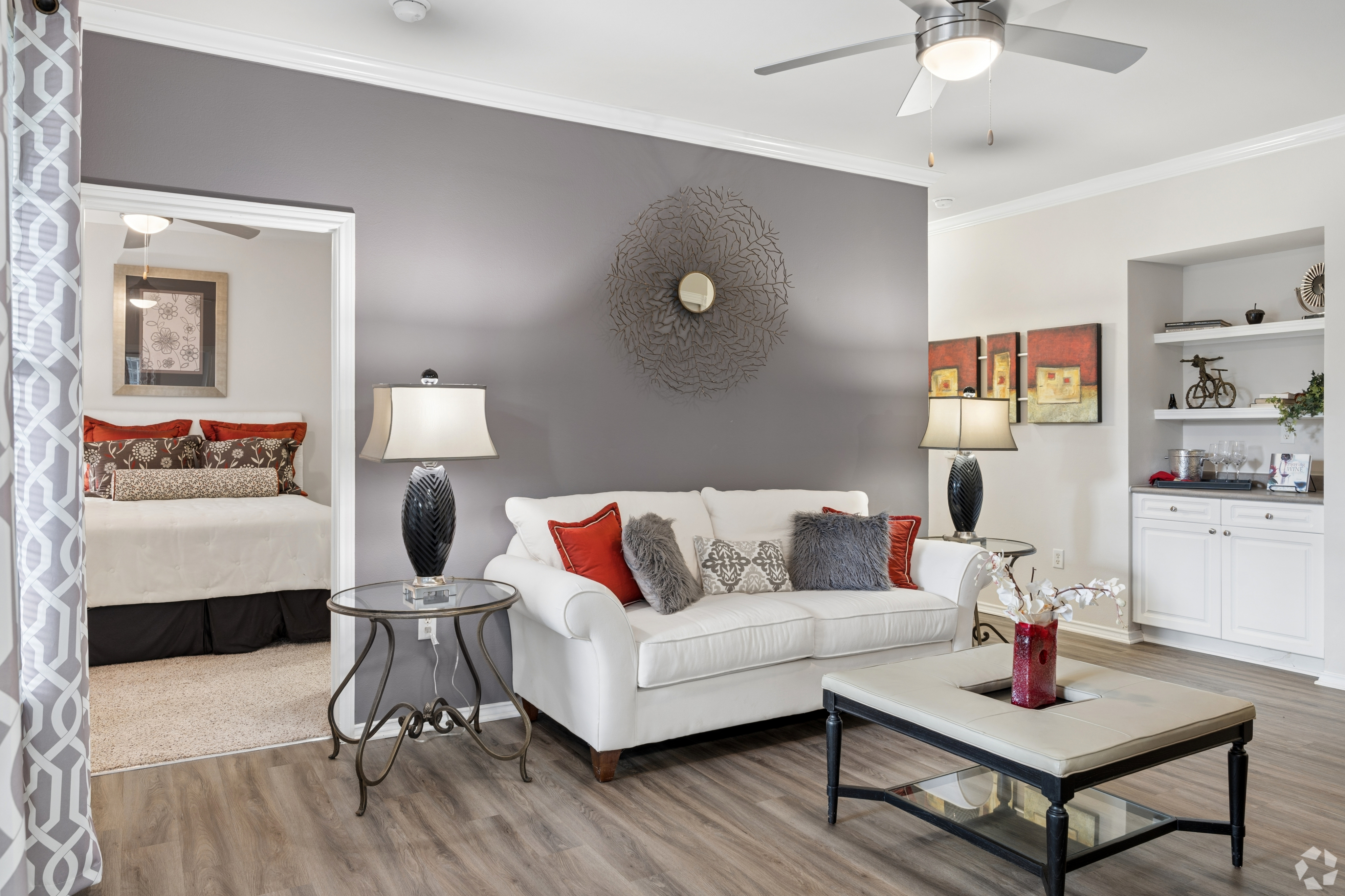 The Lodge at Crossroads three bedroom apartment