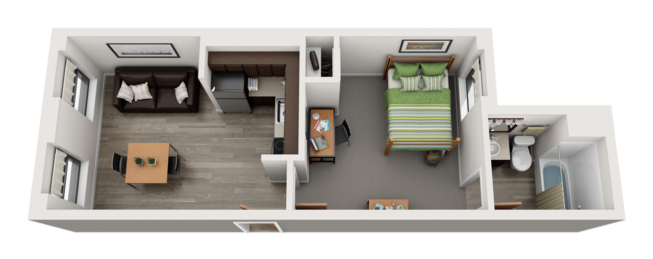 Floor Plans Oxford Village Apartments
