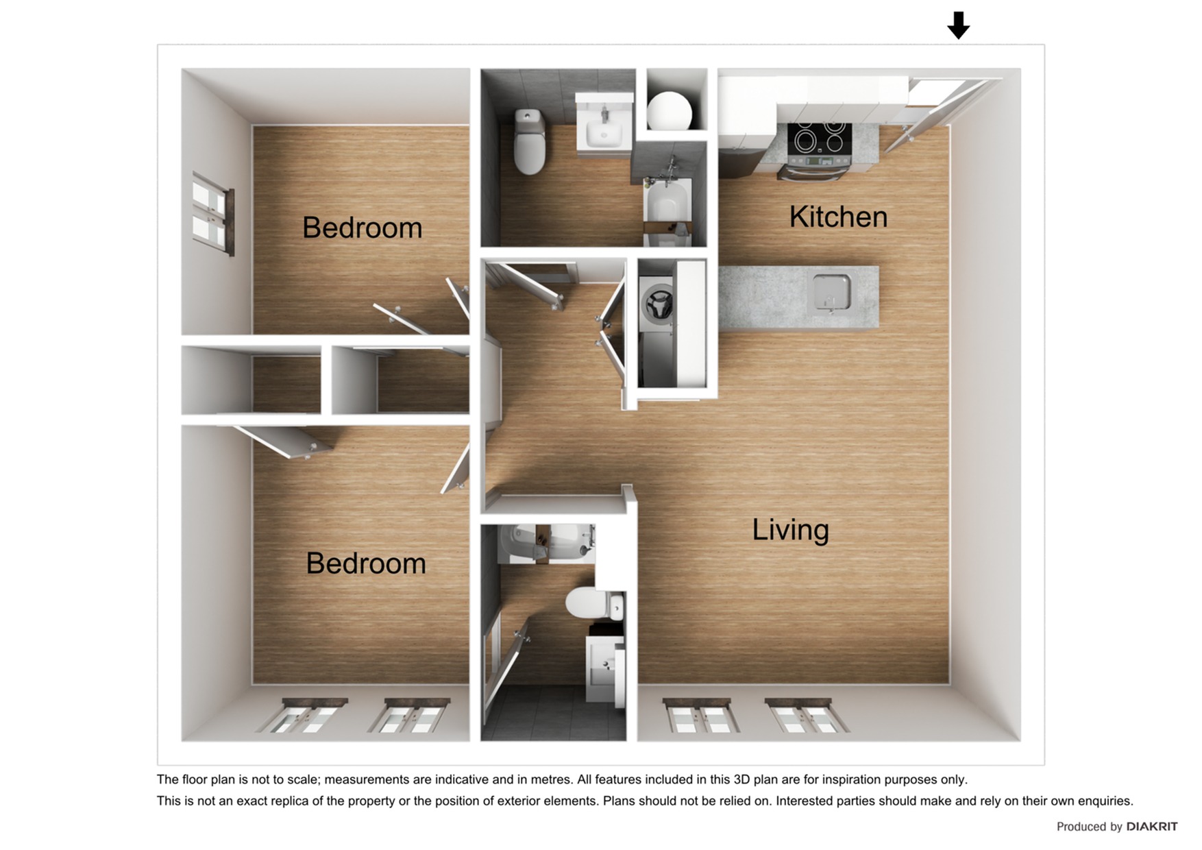 B1 2 Bed Apartment Thrive Argenta