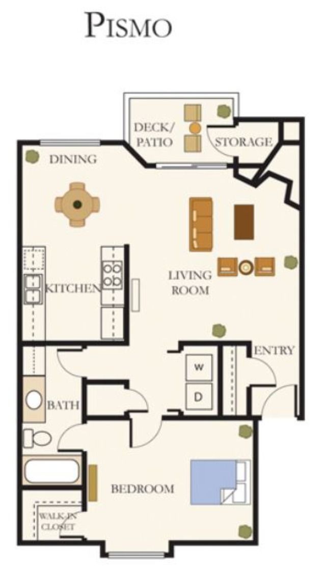 1 Bed 1 Bath