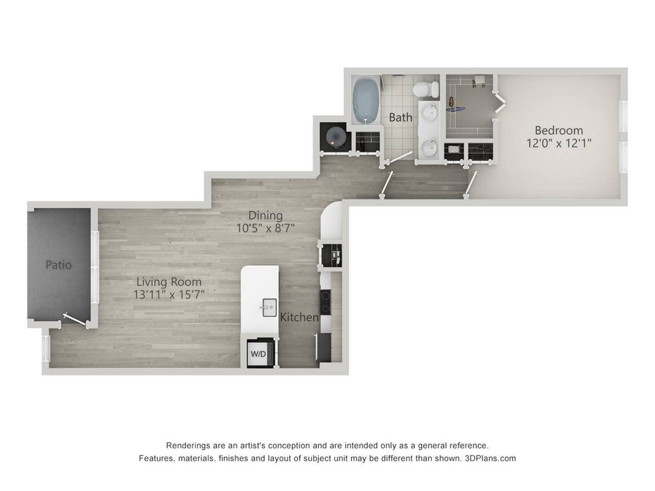 A2 Aura 1 Bed Apartment Horizon Wiregrass Ranch