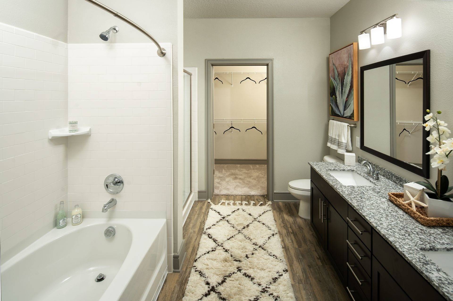 model bathroom