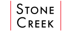 Stone Creek logo with tagline 'A Preferred Apartment Community'.