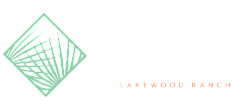 Stylish green palm logo with Lakewood Ranch text.