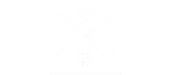 Stylish emblem featuring crossed oars with the letters C and R, perfect for a nautical-themed brand or logo.