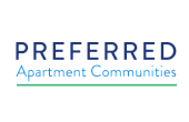 Elegant logo of Preferred Apartment Communities with modern typography and a sleek design.