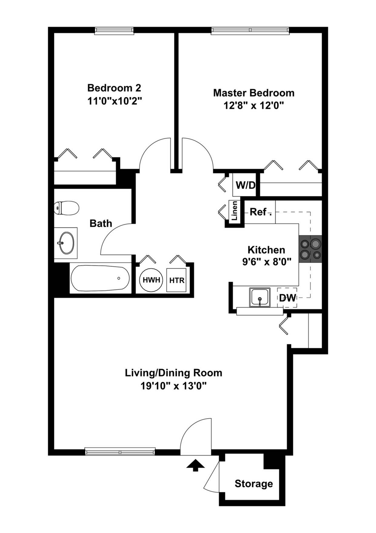 2BR 2 Bed Apartment The Laurels