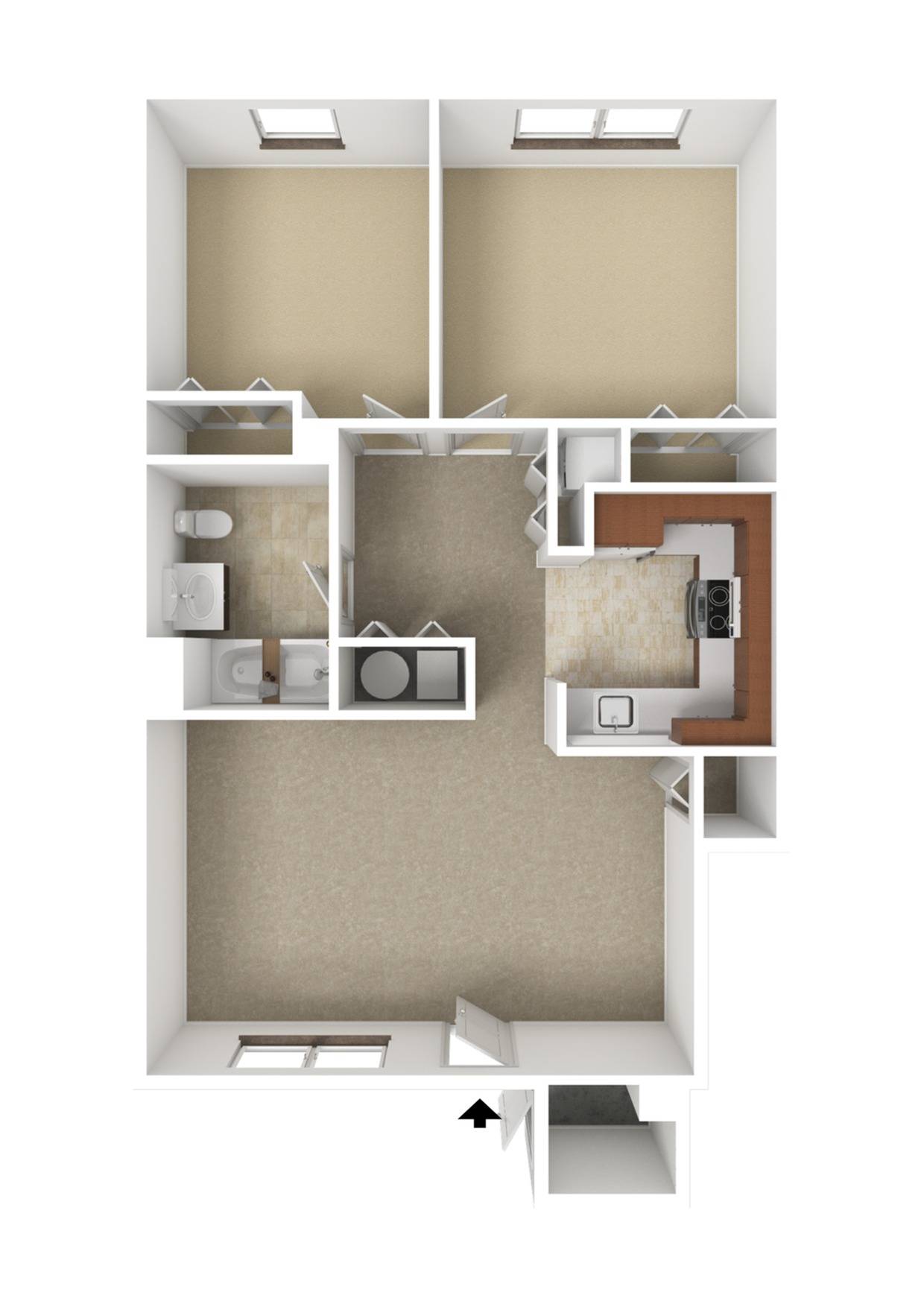 2BR 2 Bed Apartment The Laurels