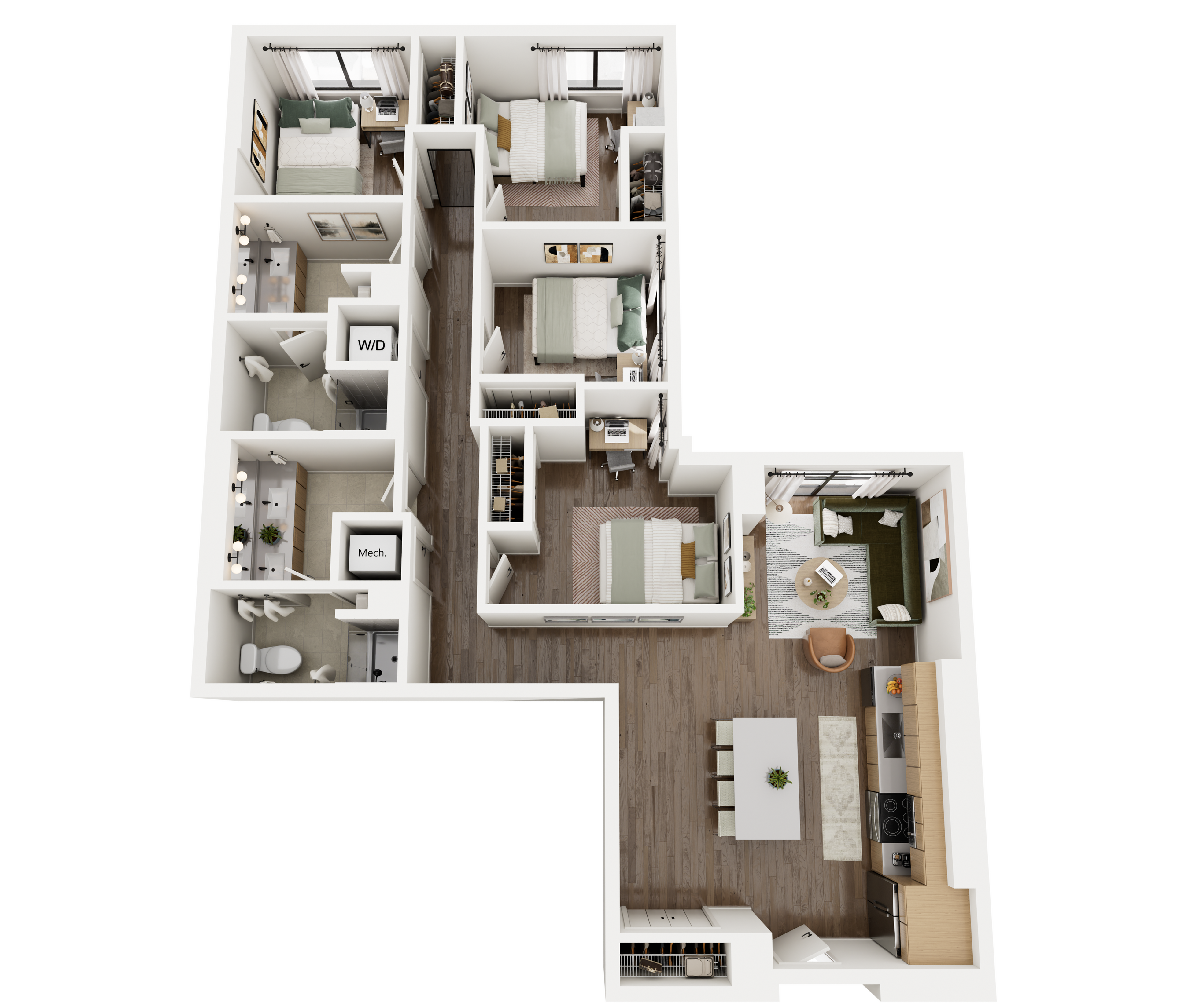 Floorplan image for The Moxy