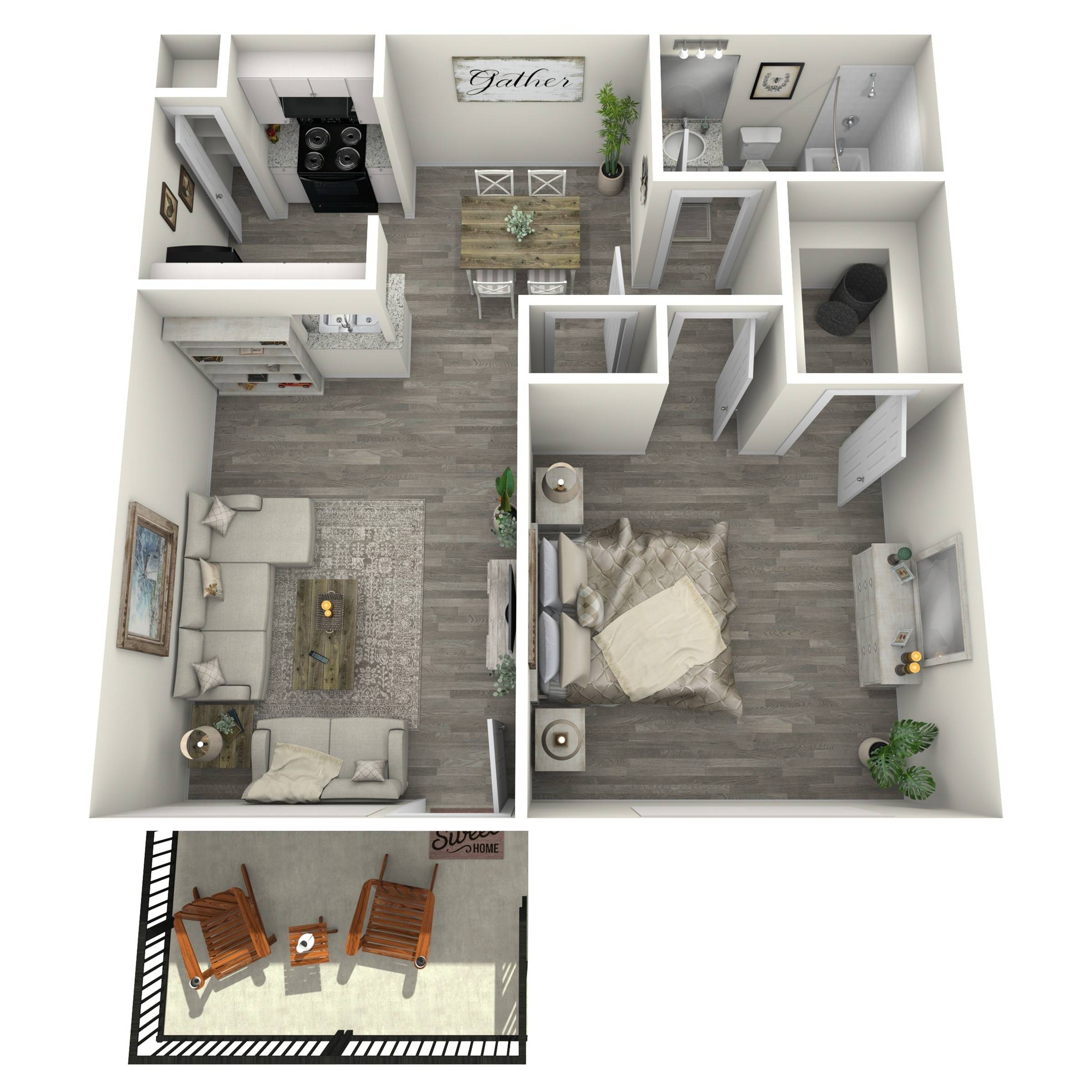 A1 1 Bed Apartment Tara Oaks