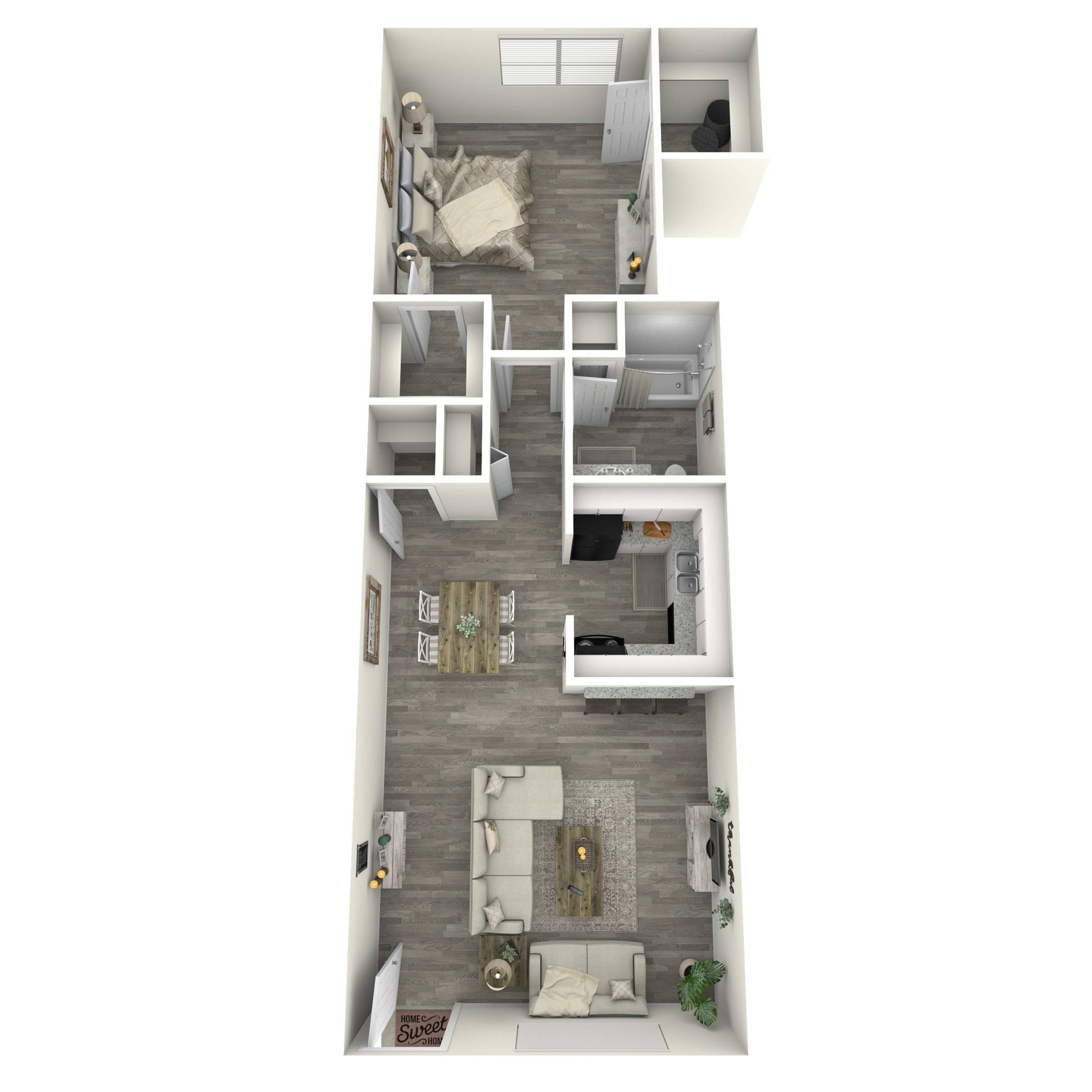 A4 1 Bed Apartment Tara Oaks