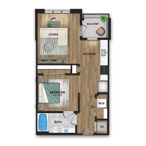 Floor plan layout diagram for S1