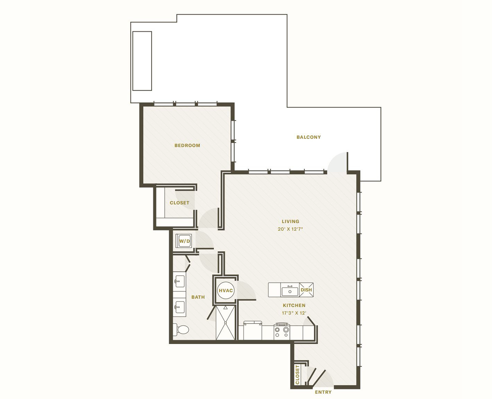 The Morrison 1 Bed Apartment Morrison Yard