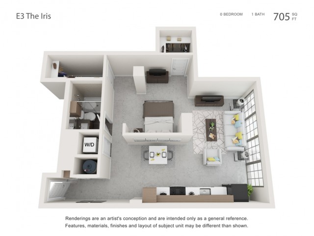 Studio Floor Plan