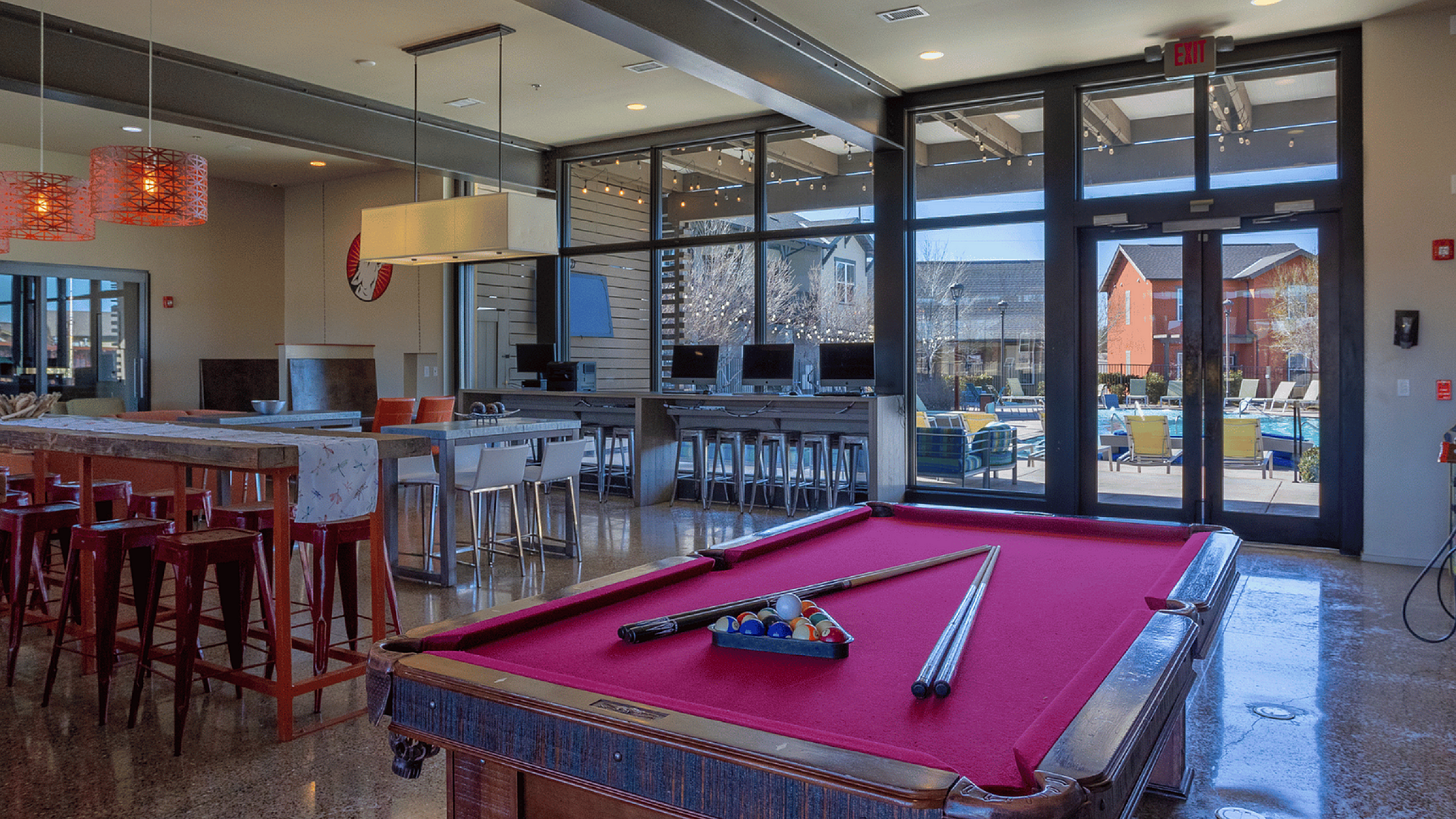 Pool table