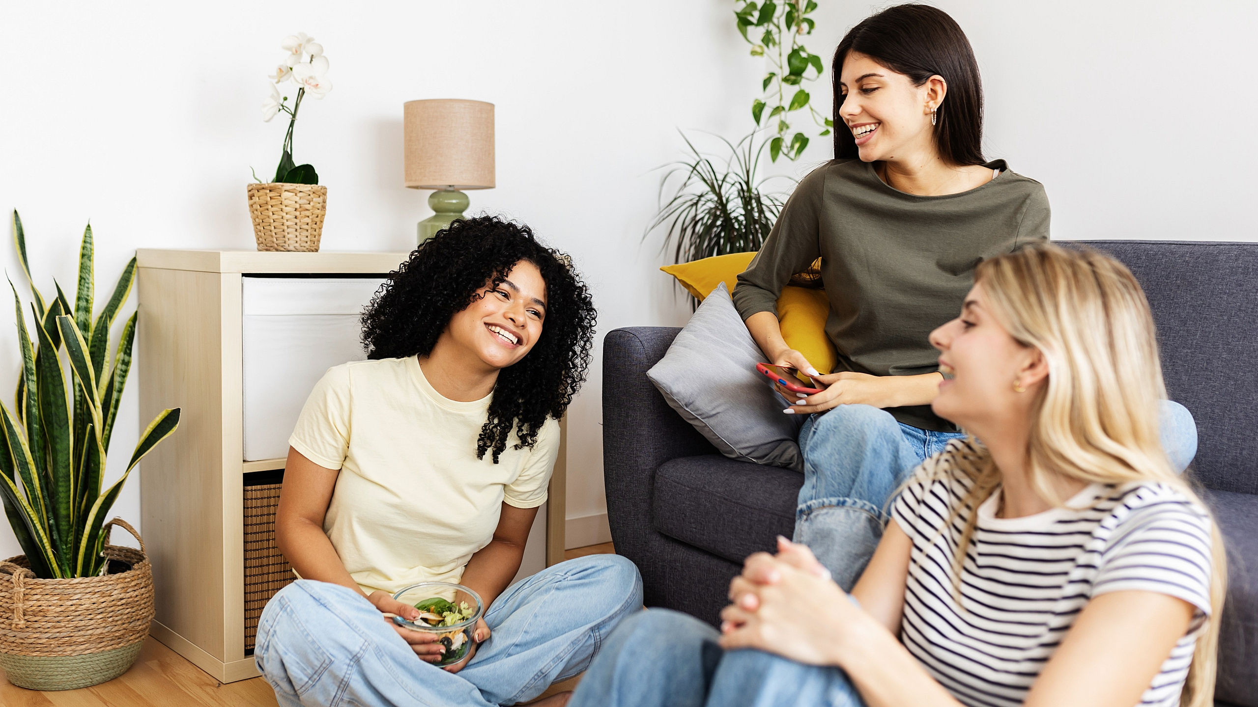 friends laughing