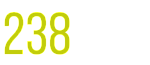 Modern logo design for 238 Linden Avenue, emphasizing contemporary aesthetic and urban living appeal.