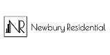 Newbury Residential logo featuring modern and sleek design with stylized initials 'NR'.