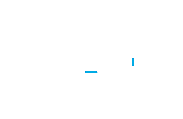 Modern 525 State Apartments logo in sleek white text with a touch of blue, set against a bold black background.