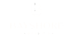 Elegant Bayshore Properties logo featuring a sleek initial 'B' design with a modern, coastal theme.
