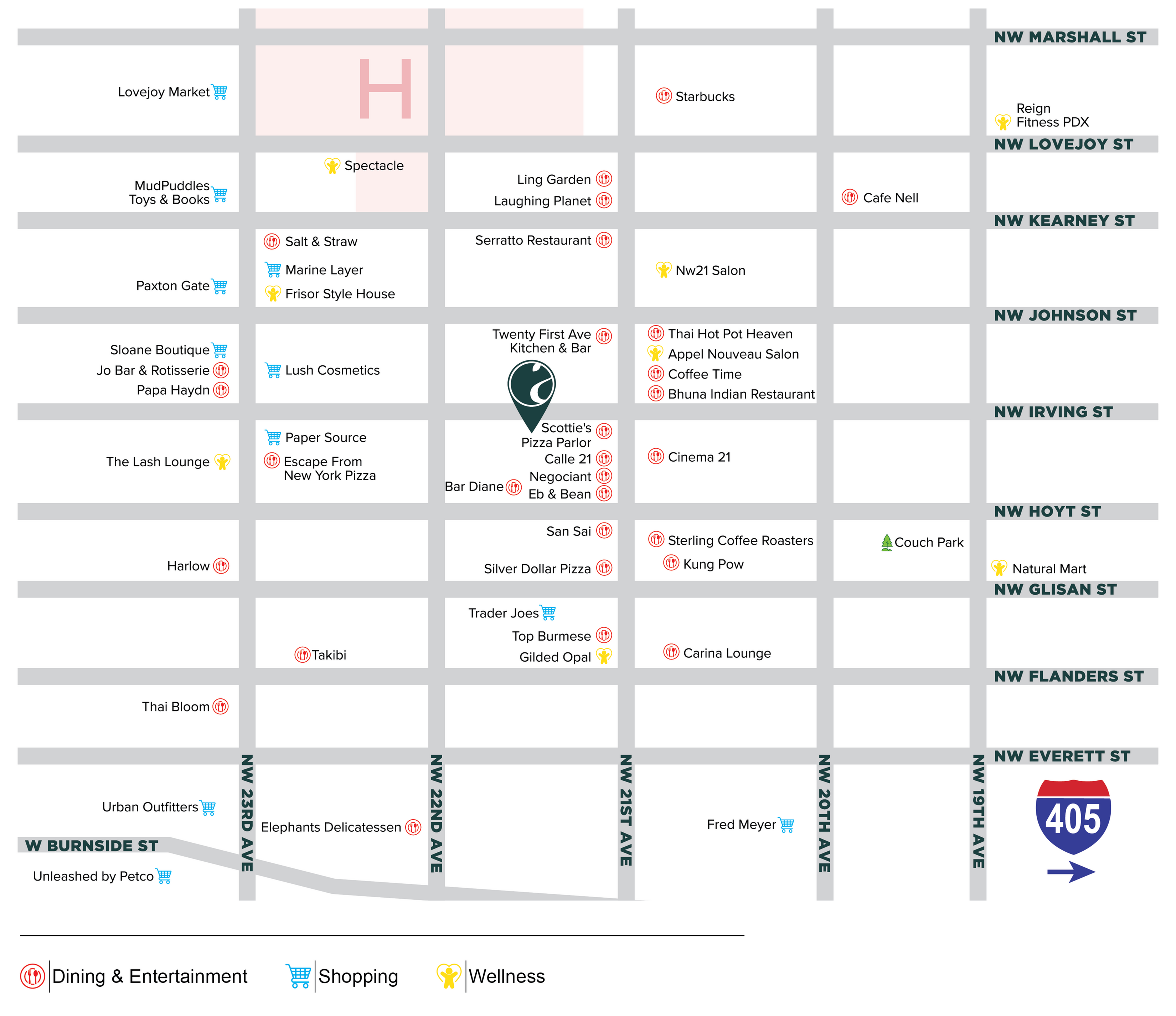 ALMR Neighborhood map
