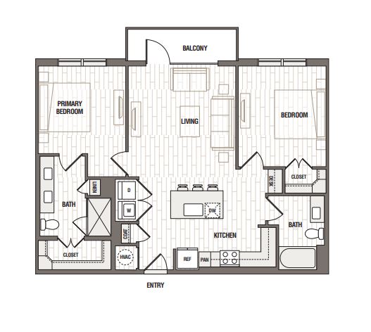 Floor plan layout diagram for B1
