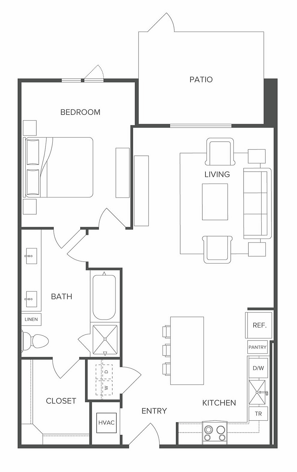 Floor plan layout diagram for A9