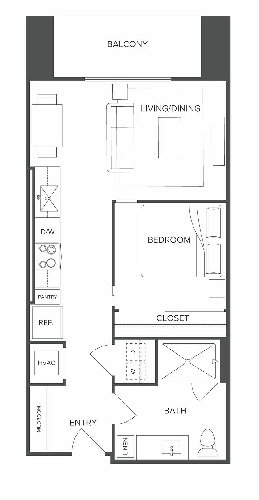 Floor plan layout diagram for JR1