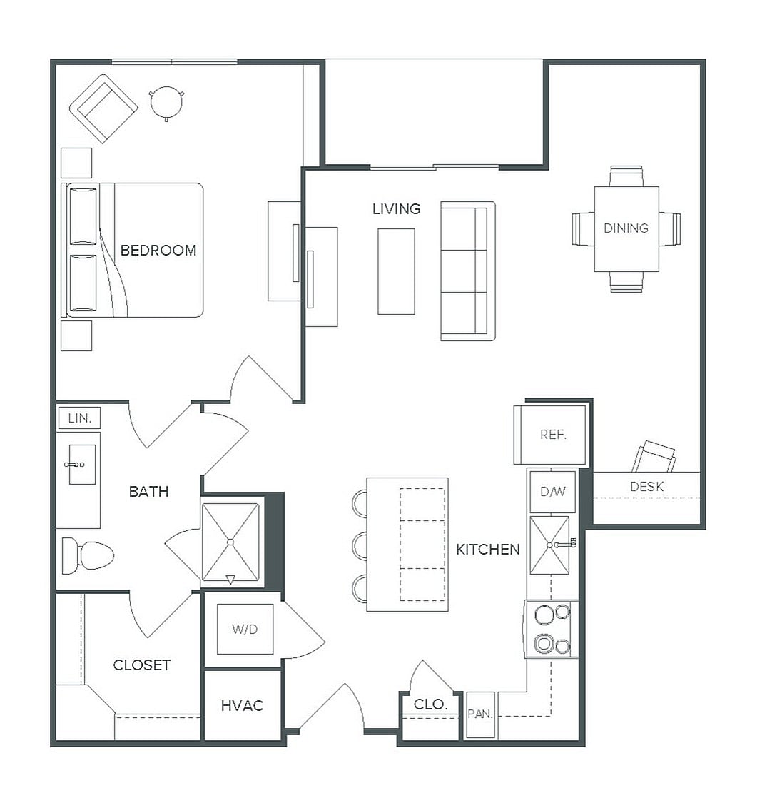 Floor plan layout diagram for A8.2