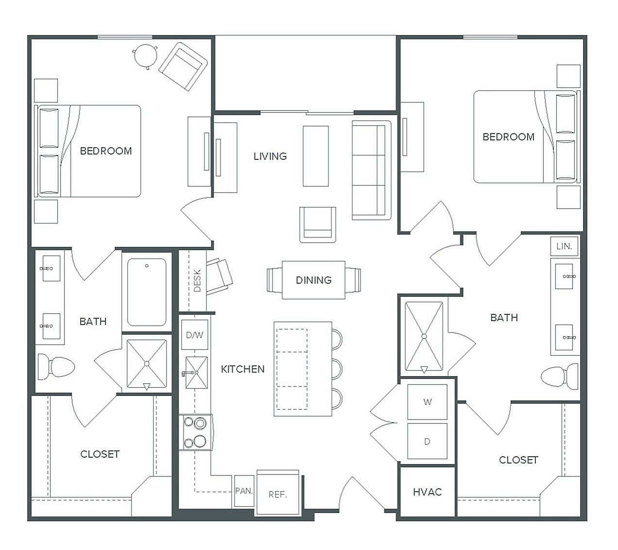Floor plan layout diagram for B5