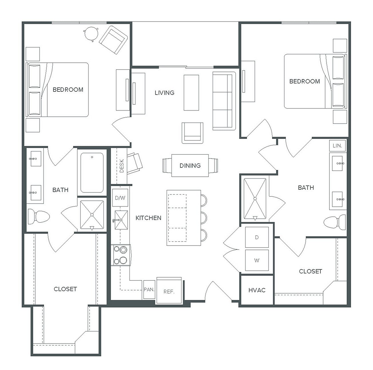 Floor plan layout diagram for B5.2