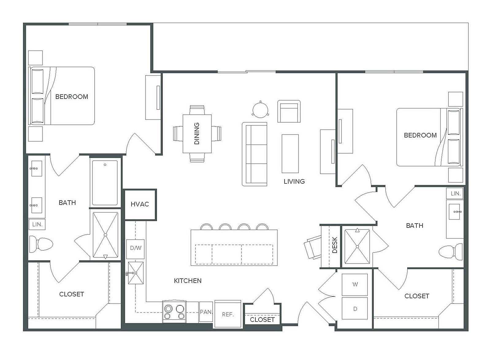 Floor plan layout diagram for B9
