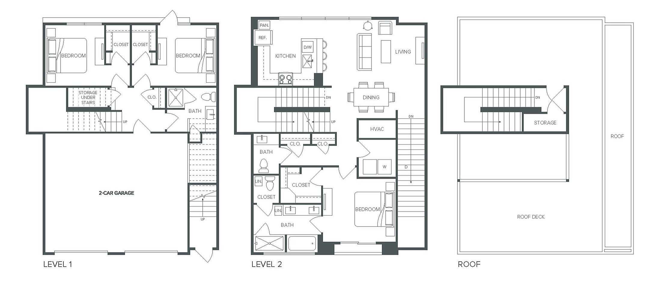 Floor plan layout diagram for TH2