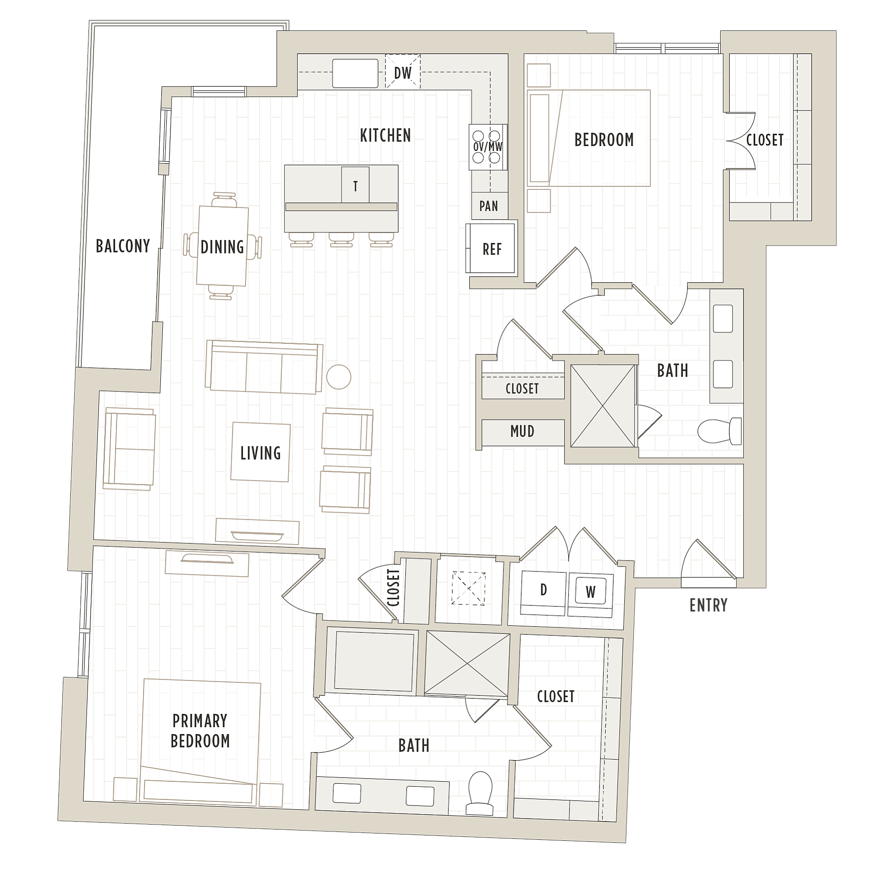 Floor plan layout diagram for B8.2