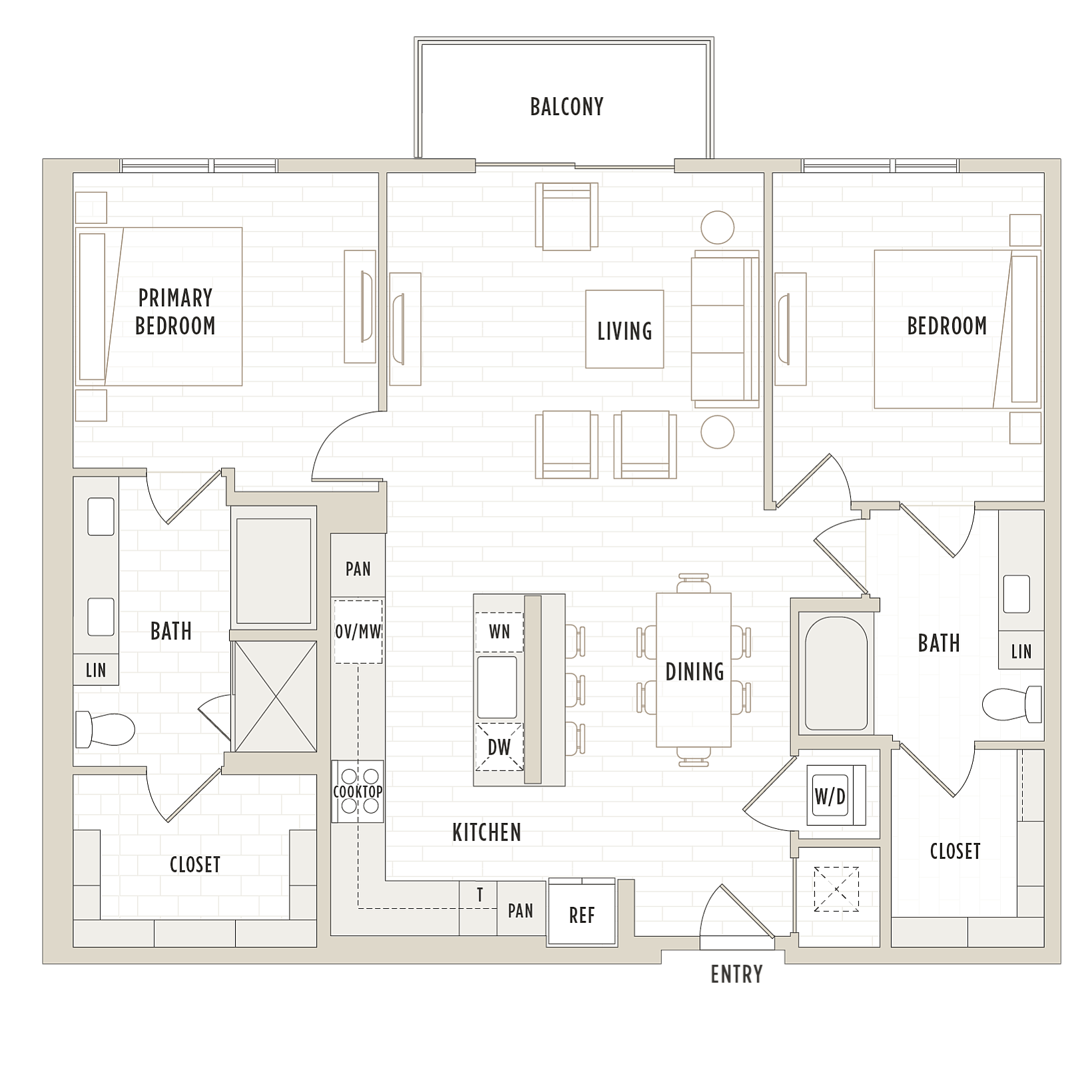 Floor plan layout diagram for B5.2