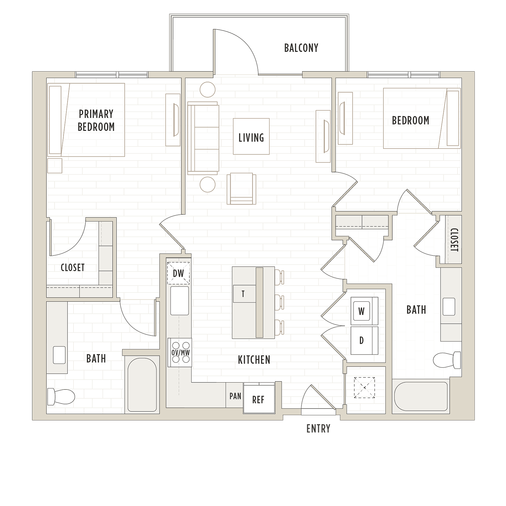 Floor plan layout diagram for B4.2
